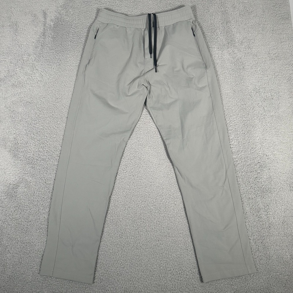 Public Rec Pants Mens 32x32 (Fits 30x30) Gray Sweatpants Drawstring Active *Flaw
